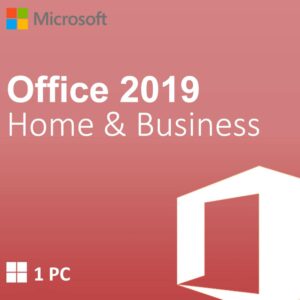 Microsoft Office Home & Business 2019  1 – PC – Digital License product key