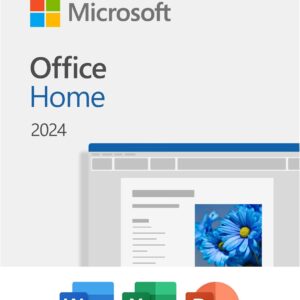 Microsoft Office Home 2024 | Classic Apps: Word, Excel, PowerPoint | One-Time Purchase for 1 PC/MAC | Instant Download | Formerly Home & Student 2021 [PC/Mac Online Code]